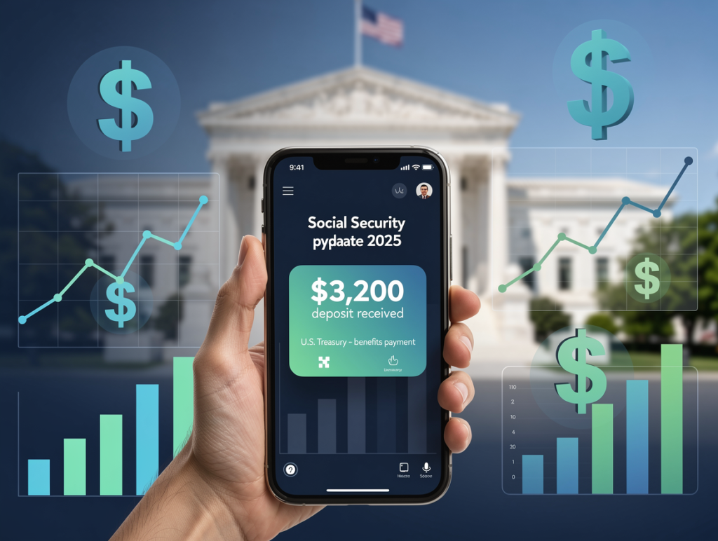 SSA $3200 Direct Deposit Payment 2025