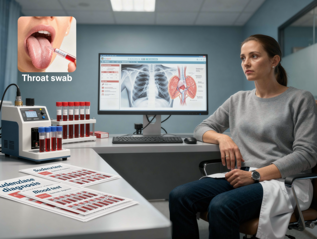 How Is Sudenzlase Diagnosed