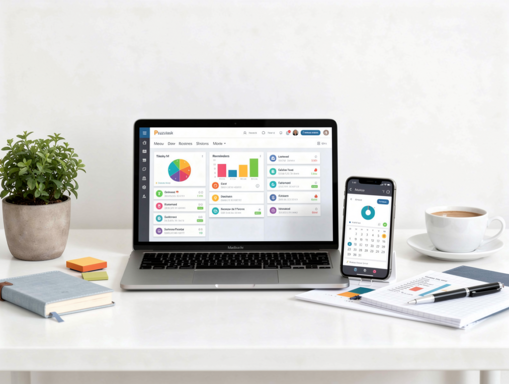 Puzutask com productivity platform for task management and project organization