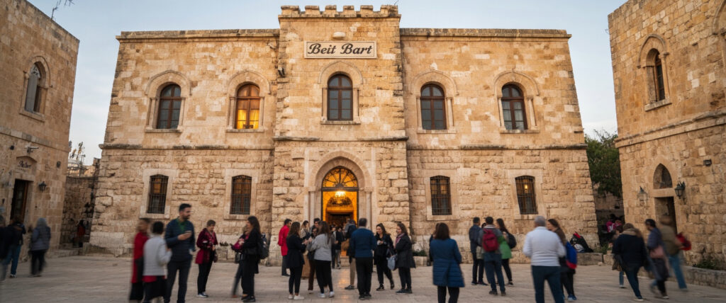 Beit Bart historic cultural landmark with traditional Middle Eastern architecture