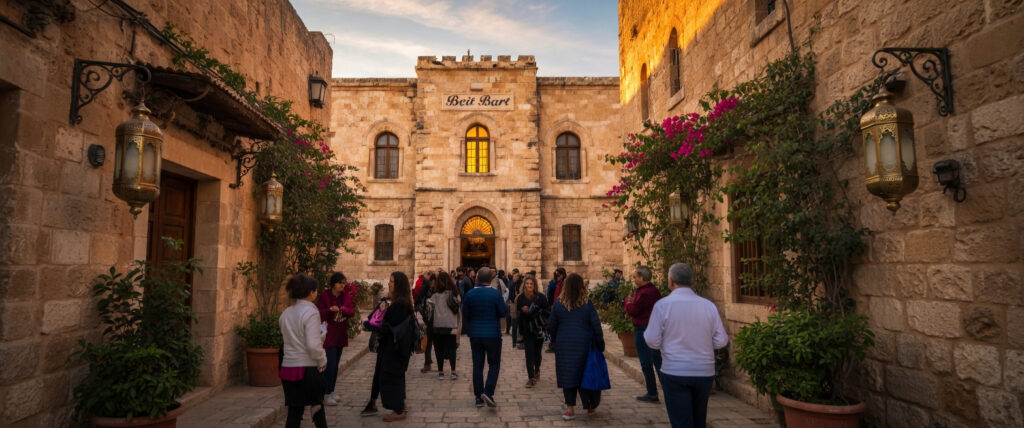 Beit Bart historic cultural landmark with traditional Middle Eastern architecture