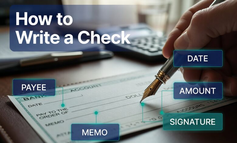 How to Write a Check